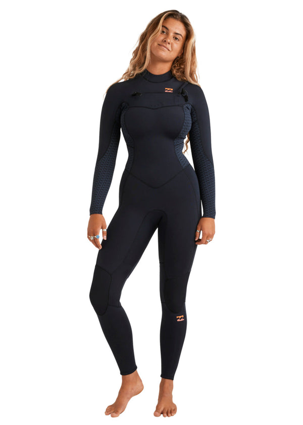 Billabong Womens Synergy 4/3mm CZ Steamer Wetsuit