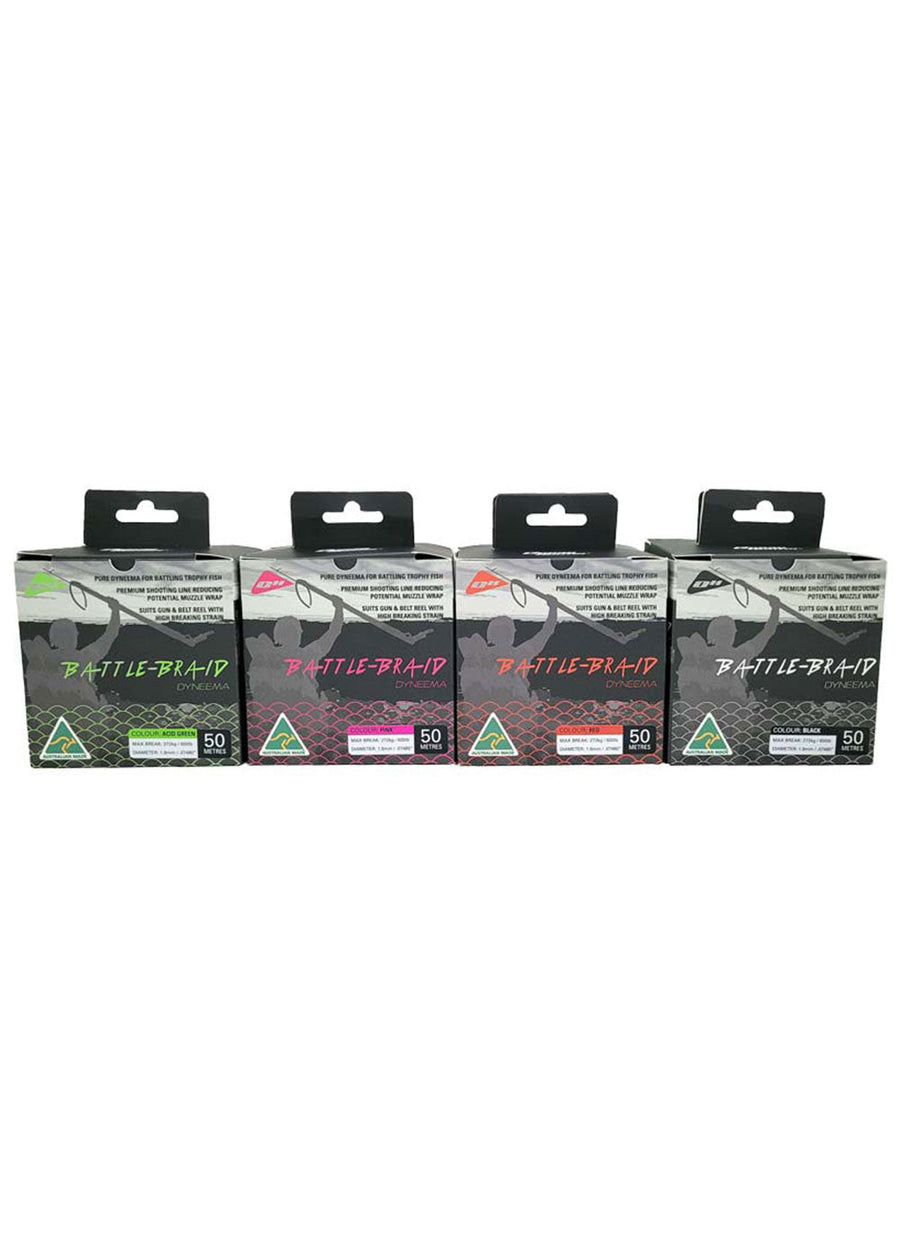 Ocean Hunter 1.9mm Battle-Braid Dyneema 50m Spool