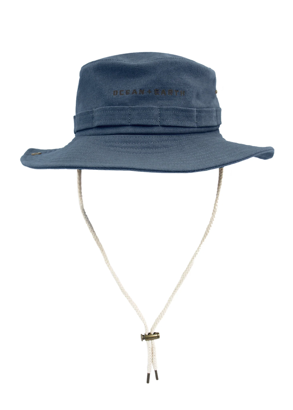 Ocean & Earth Wide Brim Canvas Hat