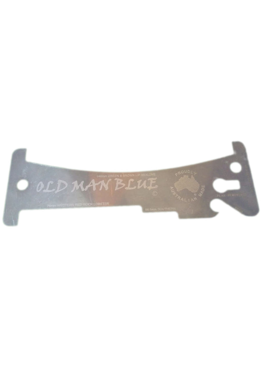 Old Man Blue Western Red Cray and Abalone BIG Gauge