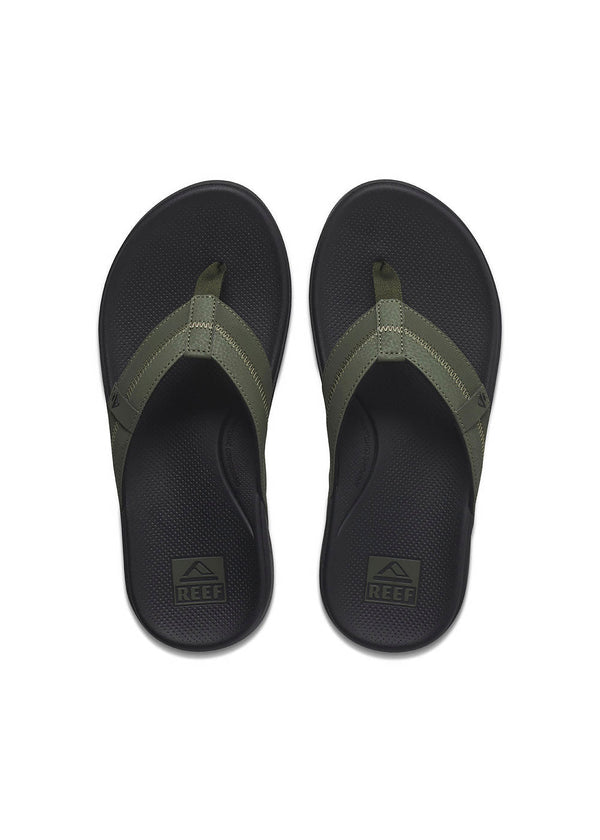 Reef Mens Cushion Phantom 2.0 Thongs 10 / Olive