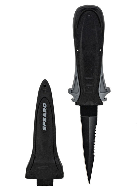 Spearo Side-Kick Knife With Straps