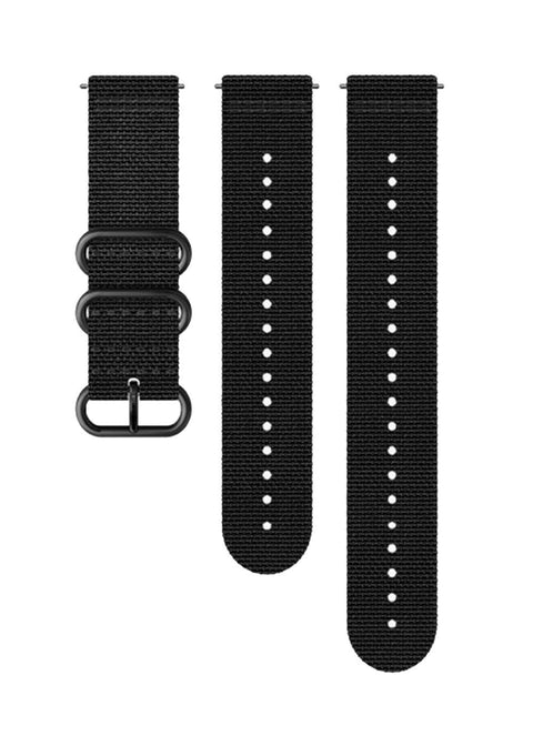 Suunto D5 Explore textile Strap (M+L) - Black/Black
