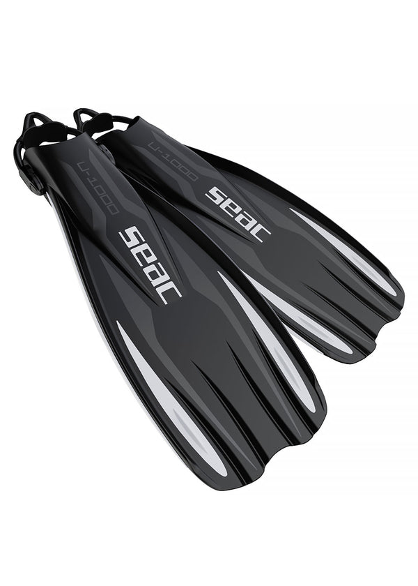 Seac U-1000 Sling Strap Open Heel Scuba Dive Fins
