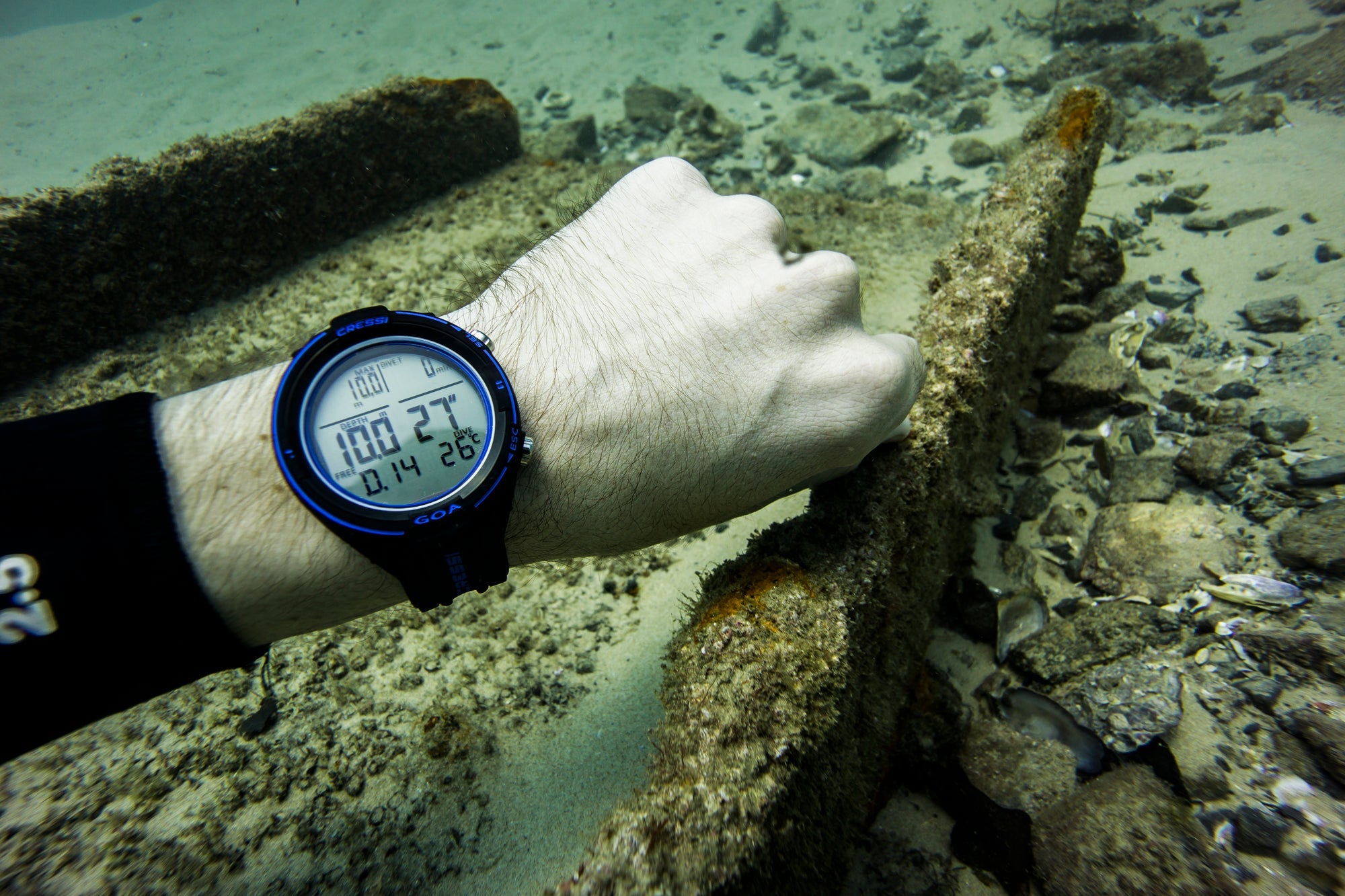 Cressi's new Goa Dive Watch breaks the mould. Goa Computer Review
