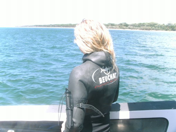 Just met the triple world spearfishing champ!