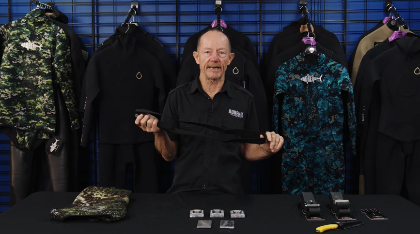 different diving weight belts