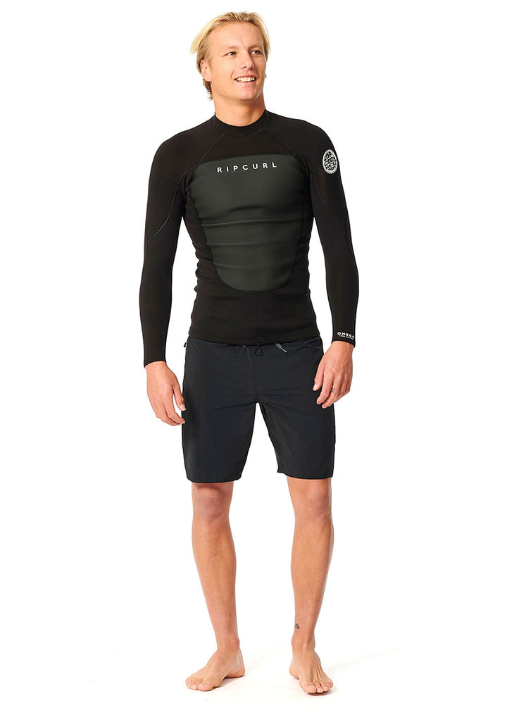 Rip Curl Mens Omega 1.5mm FL Long Sleeve Wetsuit Jacket