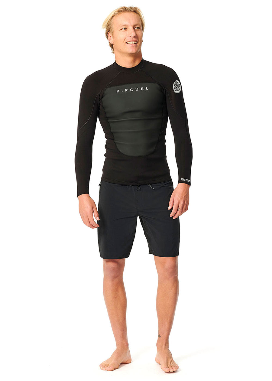 Rip Curl Mens Omega 1.5mm FL Long Sleeve Wetsuit Jacket