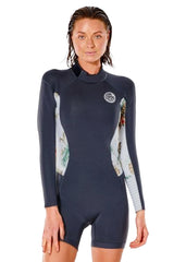 Rip Curl Womens Dawn Patrol 2mm LS BZ Spring Suit Wetsuit