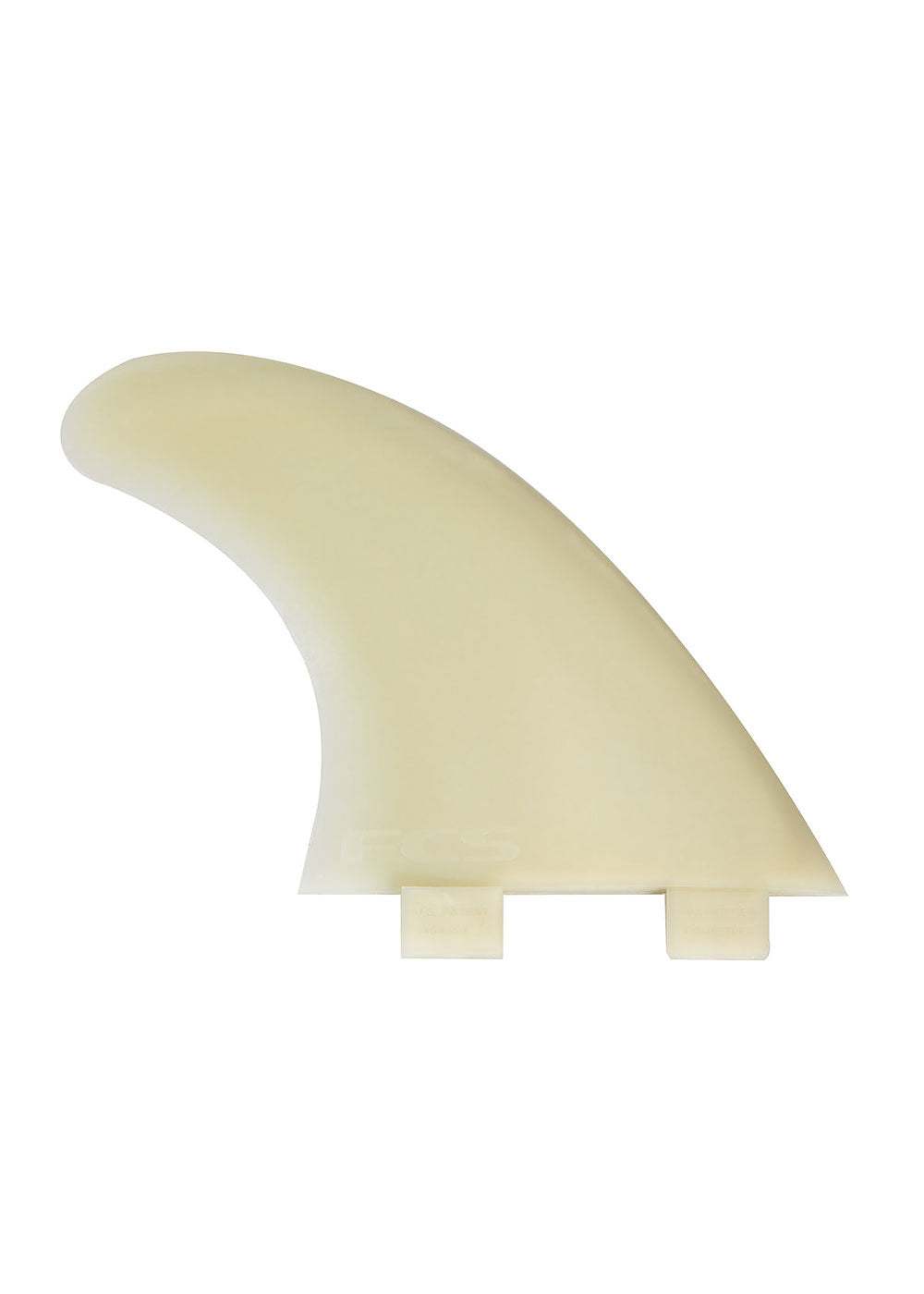 FCS M3 Natural Glass Flex Tri Surfboard Fin Set