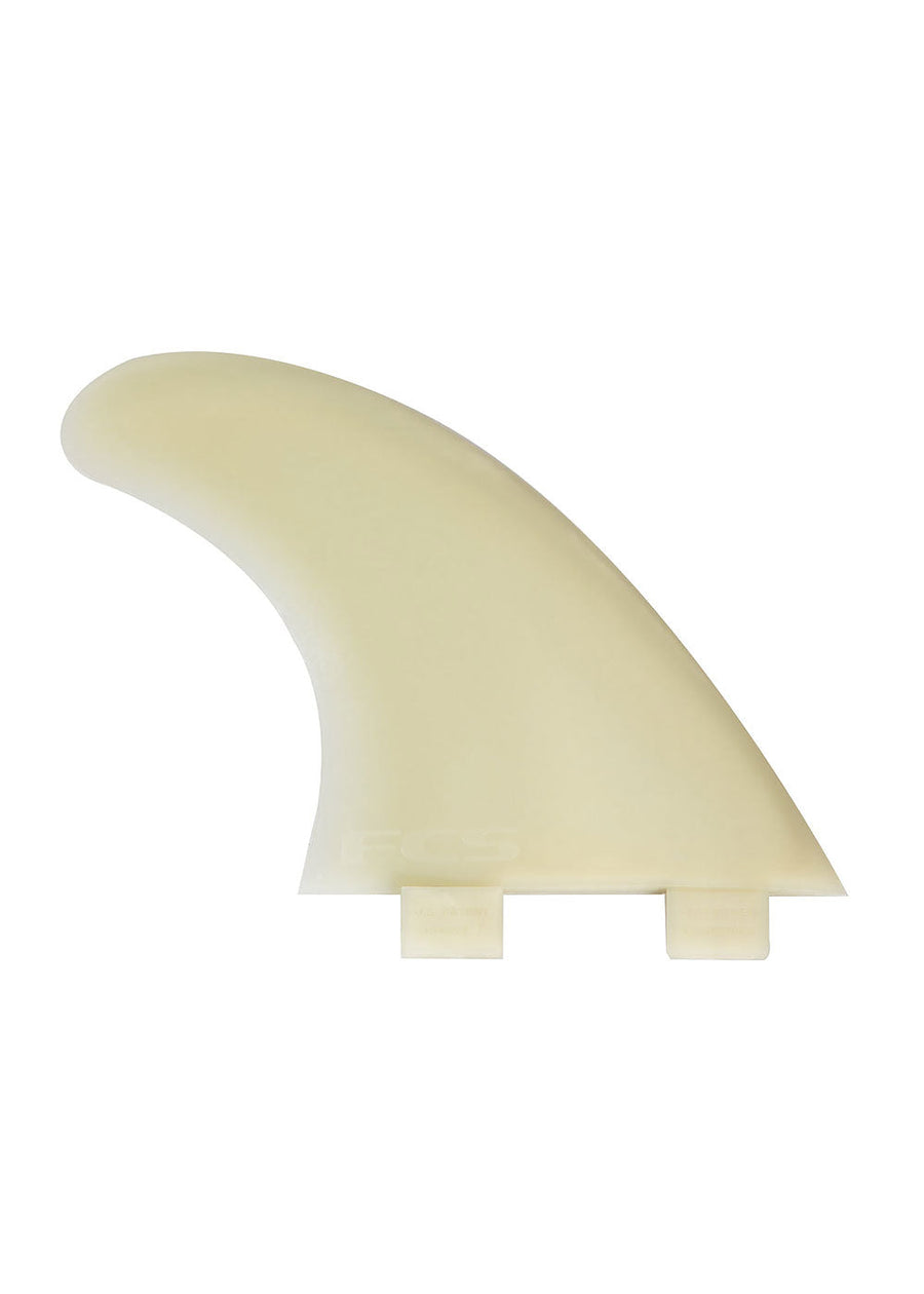 FCS M3 Natural Glass Flex Tri Surfboard Fin Set