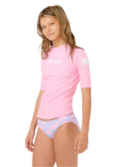 Rip Curl Girls Classic SS Lycra Rash Guard