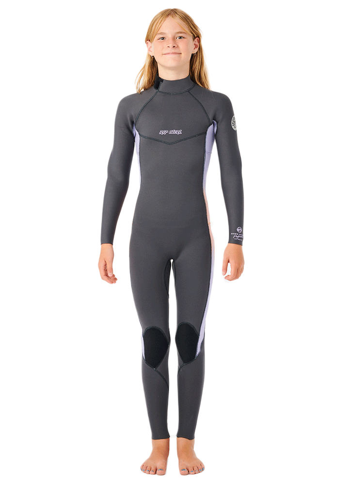 Rip Curl Jnr Dawn Patrol 4/3mm Back Zip GBS Steamer Wetsuit