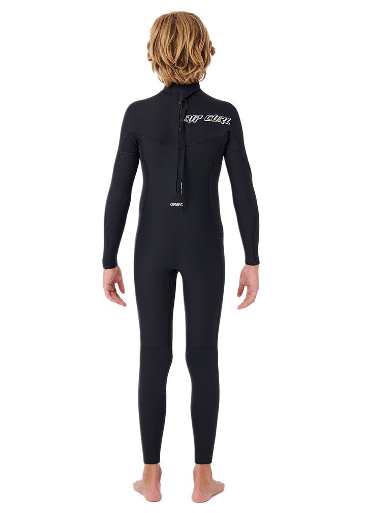 Rip Curl Jnr Dawn Patrol 4/3mm Back Zip GBS Steamer Wetsuit
