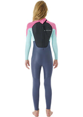 Rip Curl Boys Omega 3/2mm E-Stitch Back Zip Steamer Wetsuit