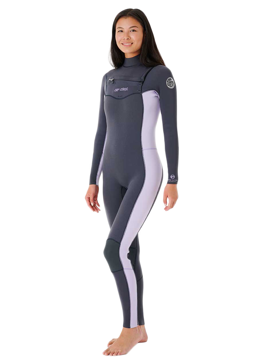 Rip Curl Womens Dawn Patrol 4/3mm Chest Zip GBS Steamer Wetsuit