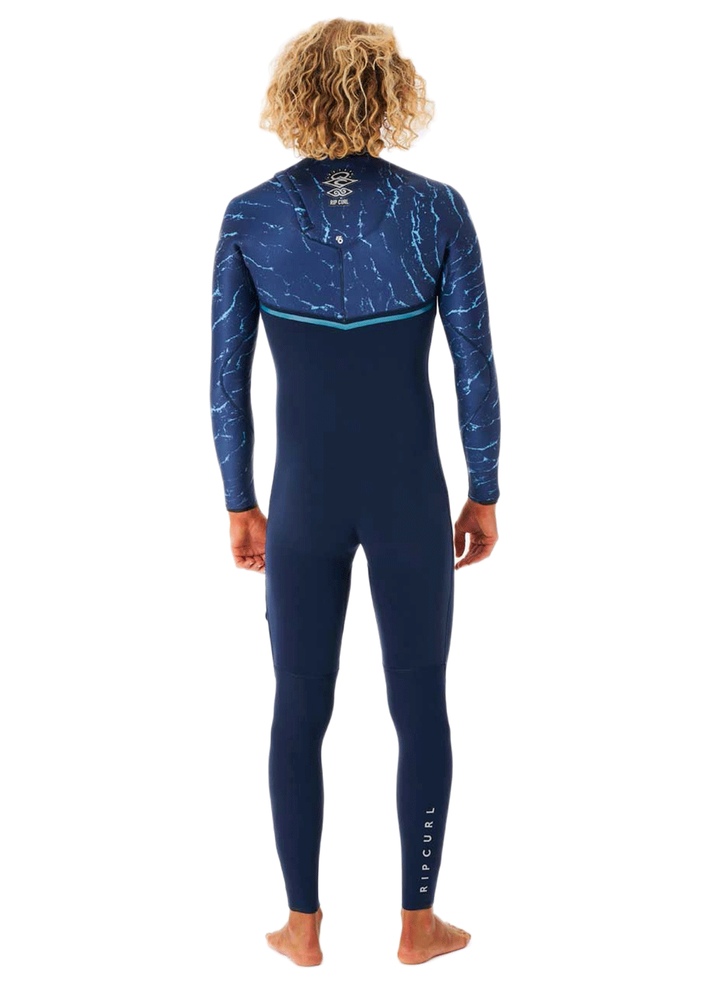 Rip Curl Mens E Bomb 3/2mm Zip Free GBS Steamer Wetsuit
