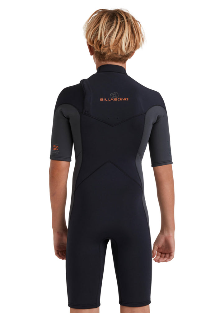 Billabong Boys Absolute Natural 2mm CZ GBS Spring Suit Wetsuit