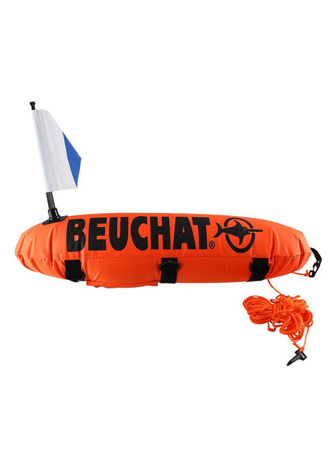 Beuchat Torpedo Float with Alpha Dive Flag