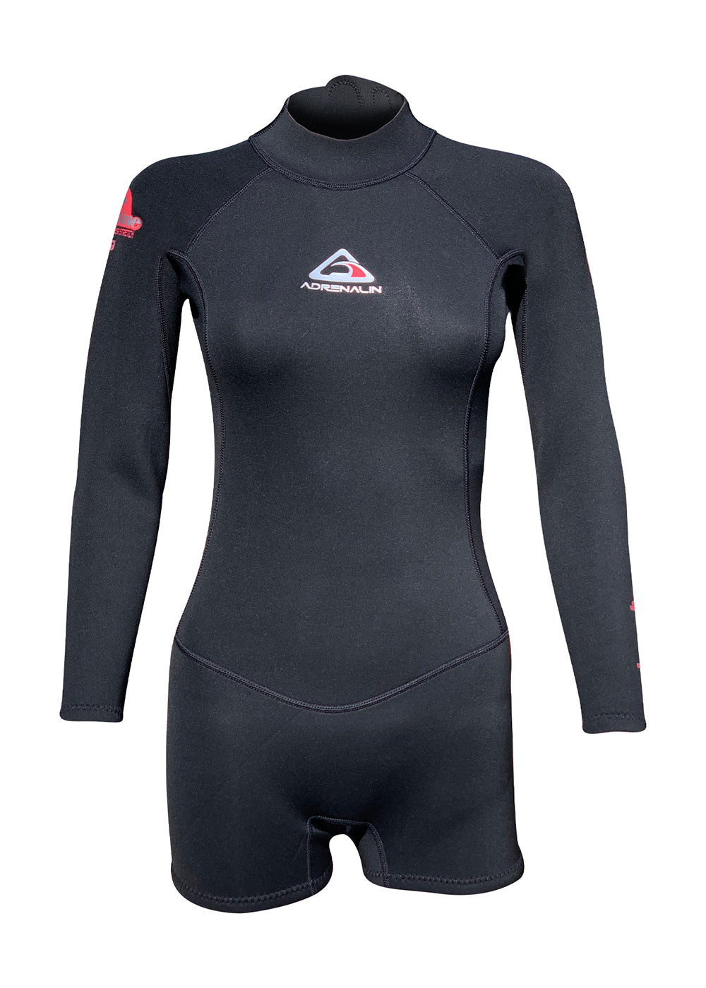 Adrenalin Womens Wahine 2mm Long Sleeve Boy Leg Spring Suit Wetsuit