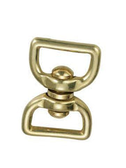 Problue Brass Swivel 55mm Squared to fit 1 inch webbing