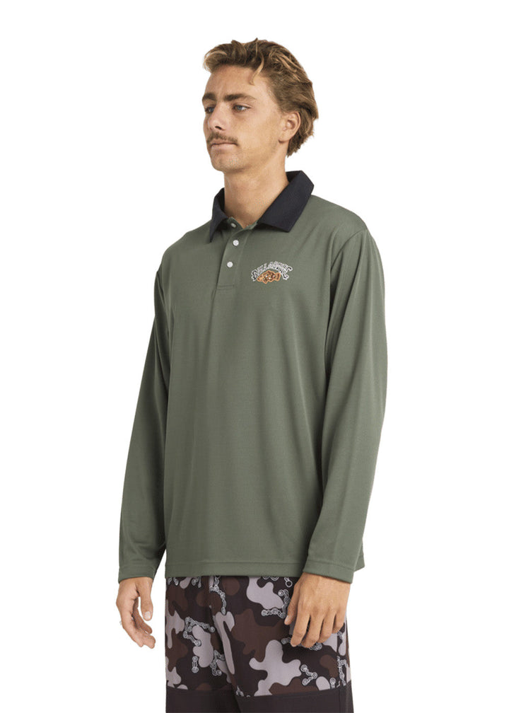 Billabong Mens Otis FISHO UPF50 LS Lifestyle Shirt