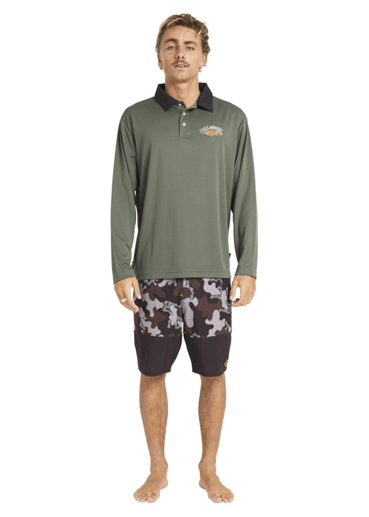 Billabong Mens Otis FISHO UPF50 LS Lifestyle Shirt