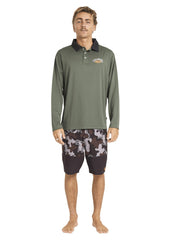 Billabong Mens Otis FISHO UPF50 LS Lifestyle Shirt