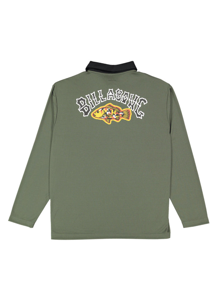 Billabong Mens Otis FISHO UPF50 LS Lifestyle Shirt