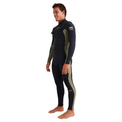 Billabong Mens Absolute CZ 3/2mm Steamer Wetsuit S / Military