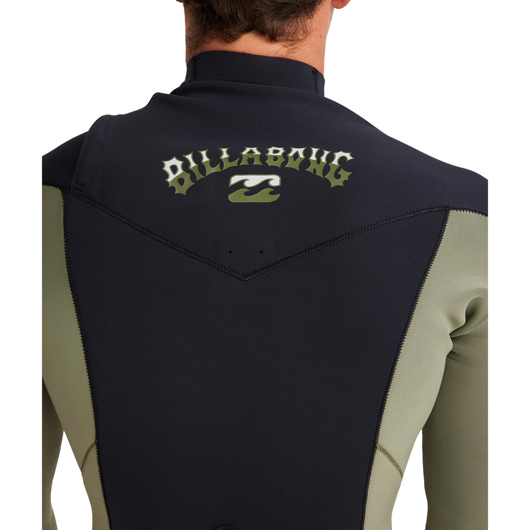 Billabong Mens Absolute CZ 3/2mm Steamer Wetsuit S / Military