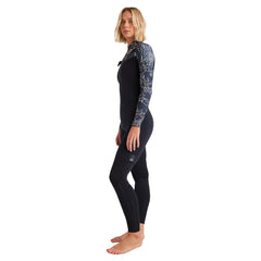 Billabong Womens Salty Dayz 3/2mm CZ Steamer Wetsuit XS / Black/Navy