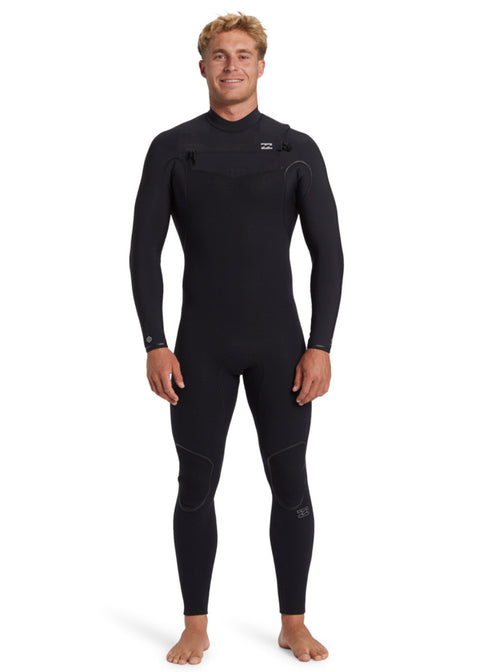 Billabong Mens Furnace Natural 3/2mm CZ Steamer Wetsuit