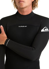 Quiksilver Mens Prologue 3/2mm BZ FL Steamer Wetsuit S / Black