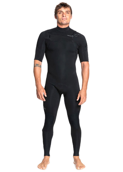 Quiksilver Mens Everyday Sessions 2mm CZ SS Steamer Wetsuit