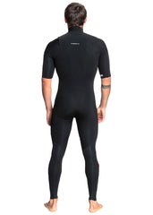 Quiksilver Mens Everyday Sessions 2mm CZ SS Steamer Wetsuit S / Black