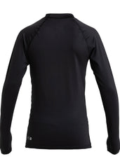 Quiksilver Boys UPF50 LS Lycra Rash Guard XS / Black