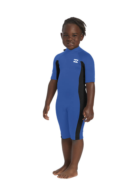 Billabong Toddler Boys Foil 2mm BZ FL Spring Suit Wetsuit 2 / Blue