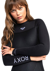 Roxy Womens Prologue 4/3mm BZ FL Steamer Wetsuit 4 / Black