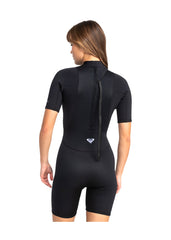 Roxy Womens Prologue 2mm BZ FL Spring Suit Wetsuit 2 / Black