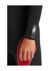 Quiksilver Mens Mercury 2mm GBS CZ LS Spring Suit Wetsuit S / Black/Red