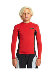 Quiksilver Boys Everyday Sessions 1.5mm Jacket 8 / Black/Red