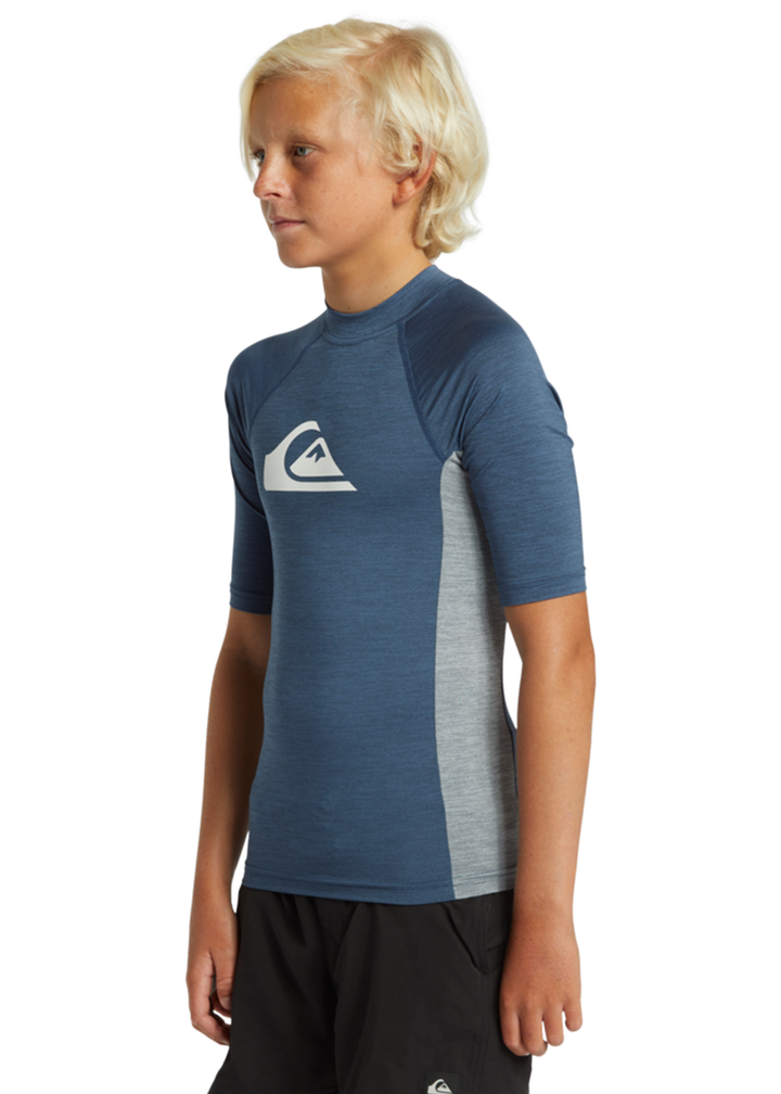 Quiksilver Boys UPF50 Comp SS Rash Vest