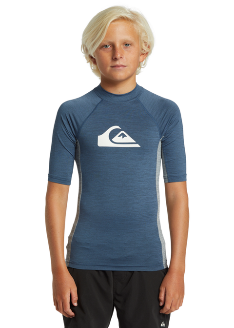 Quiksilver Boys UPF50 Comp SS Rash Vest