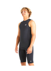 Billabong Mens Absolute Natural 2mm BZ FL Short John Wetsuit M / Black