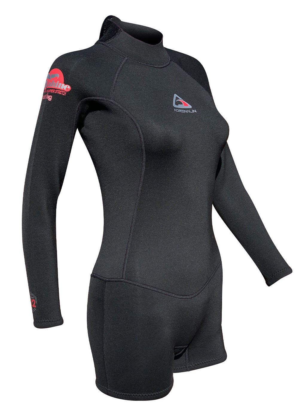 Adrenalin Womens Wahine 2mm Long Sleeve Boy Leg Spring Suit Wetsuit