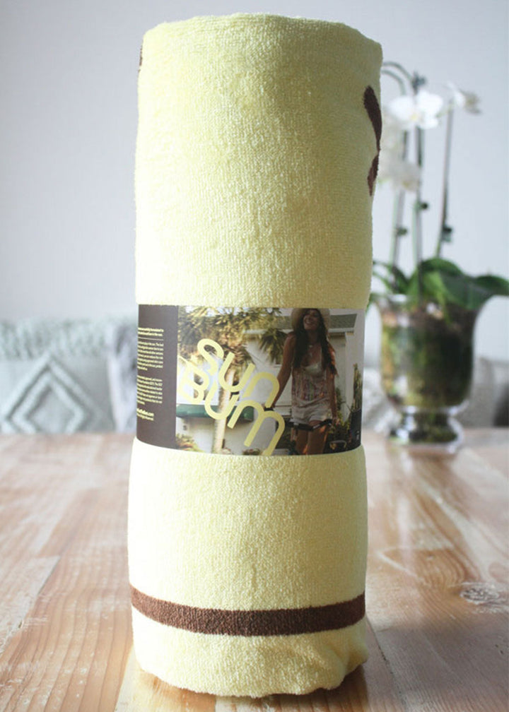 Sun Bum Beach Towel/Sonny (Yellow)