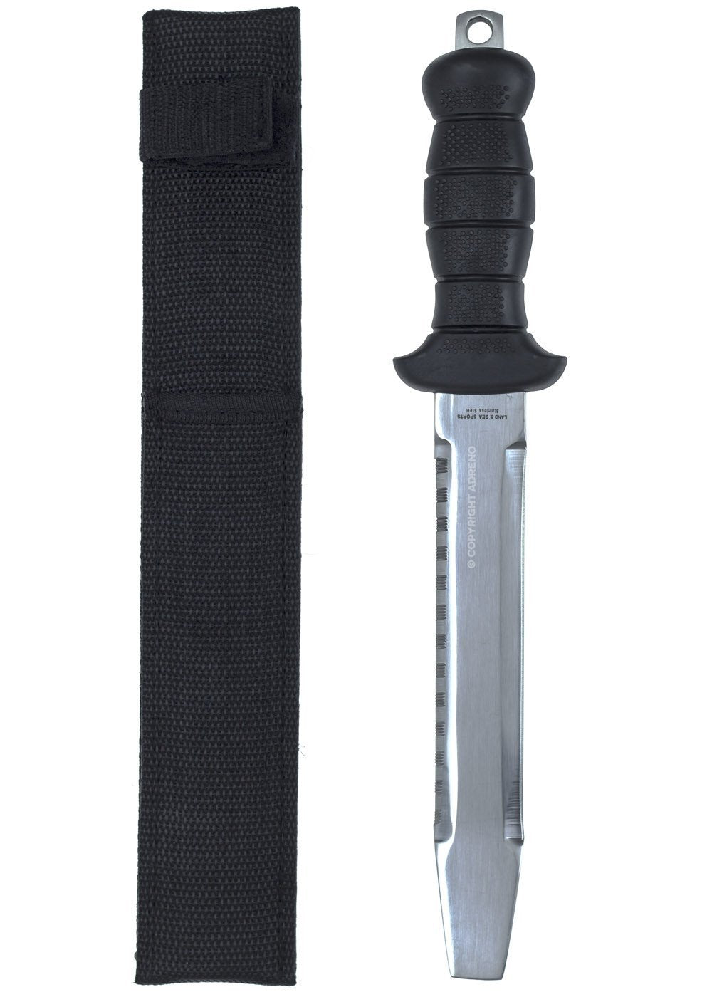 Land & Sea Abalone tool Stainless Steel with Sheath
