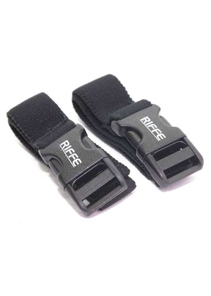 Riffe Stretch Straps w/Snap Buckle